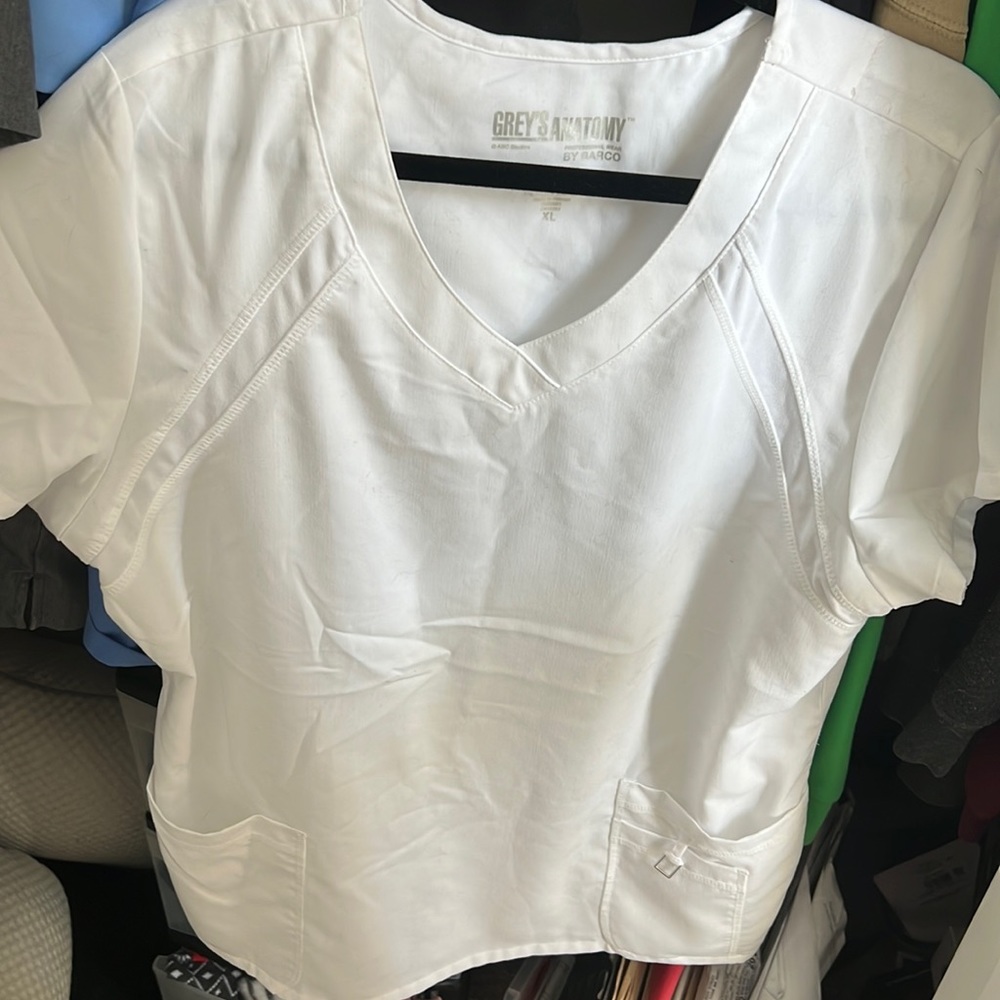 greys anatomy scrub top